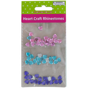 20 Pieces Per Pack Of Faceted Heart Craft Rhinestones ][Wholesales Purchase|Hoodmat.Com