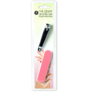 12 Pieces Per Pack Of Nail Clipper &Amp; File Set ][Wholesales Purchase|Hoodmat.Com