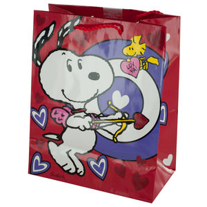 36 Pieces Per Pack Of Snoopy Bullseye Valentine'S Gift Bag ][Wholesales Purchase|Hoodmat.Com
