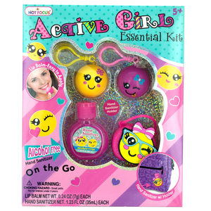 6 Pieces Per Pack Of Emoticon Active Girl Essentials Kit ][Wholesales Purchase|Hoodmat.Com