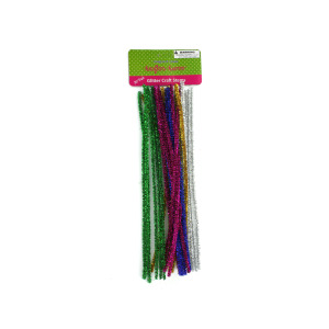 12 Pieces Per Pack Of Glitter Craft Stems][Wholesales Purchase|Hoodmat.Com