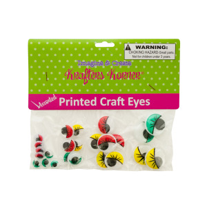 25 Pieces Per Pack Of Colored Wiggly Printed Craft Eyes][Wholesales Purchase|Hoodmat.Com