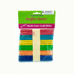 25 Pieces Per Pack Of Multi-Color Craft Sticks][Wholesales Purchase|Hoodmat.Com