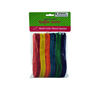 25 Pieces Per Pack Of Multi-Colored Wood Craft Spoons][Wholesales Purchase|Hoodmat.Com