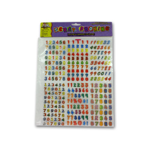 LETTER/NUMBER STICKERS