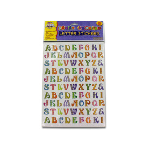 LTR STICKERS 61PC 2 ASST