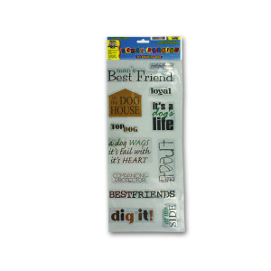 CLEAR PET PHRASE STKERS