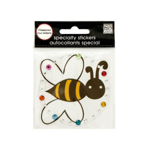 24 Pieces Per Pack Of Bumblebee Rhinestone Specialty Sticker][Wholesales Purchase|Hoodmat.Com