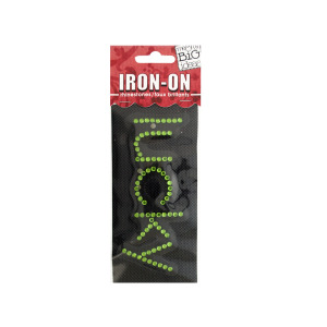 24 Pieces Per Pack Of Lucky Rhinestone Iron-On Transfer][Wholesales Purchase|Hoodmat.Com