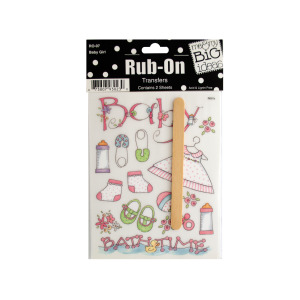 24 Pieces Per Pack Of Family Sayings Rub-On Transfers ][Wholesales Purchase|Hoodmat.Com