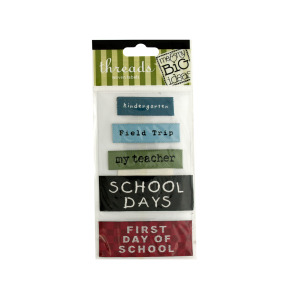 24 Pieces Per Pack Of School Woven Labels ][Wholesales Purchase|Hoodmat.Com