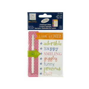 24 Pieces Per Pack Of Baby Girl Chipboard Slider With Glitter Accents ][Wholesales Purchase|Hoodmat.Com