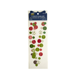 24 Pieces Per Pack Of Christmas Confetti Craft Garland ][Wholesales Purchase|Hoodmat.Com