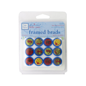 24 Pieces Per Pack Of My Precious Boy Framed Brads ][Wholesales Purchase|Hoodmat.Com