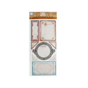24 Pieces Per Pack Of Timeless Self-Adhesive Cardstock Journaling Pieces ][Wholesales Purchase|Hoodmat.Com