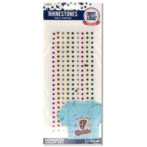 36 Pieces Per Pack Of Create Out Loud Rainbow Iron-On Rhinestones ][Wholesales Purchase|Hoodmat.Com