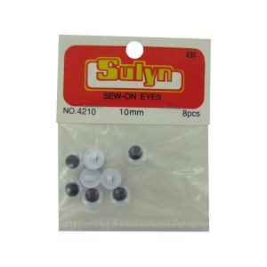 24 Pieces Per Pack Of Sew-On Google Eyes ][Wholesales Purchase|Hoodmat.Com
