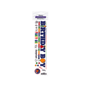 24 Pieces Per Pack Of Birthday Boy Creative Rub-On Transfer ][Wholesales Purchase|Hoodmat.Com