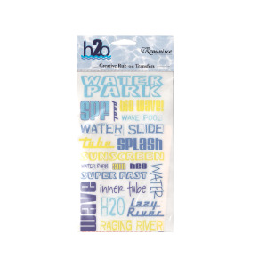 24 Pieces Per Pack Of Water Park Creative Rub-On Transfers ][Wholesales Purchase|Hoodmat.Com