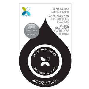 24 Pieces Per Pack Of Black Semi-Gloss No Drip Stencil Paint ][Wholesales Purchase|Hoodmat.Com