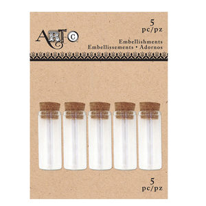 24 Pieces Per Pack Of Clear Dome Craft Jars 5 Pack][Wholesales Purchase|Hoodmat.Com