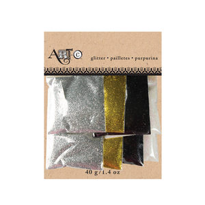 30 Pieces Per Pack Of Artc Metallic Craft Glitter Pack Of 8 ][Wholesales Purchase|Hoodmat.Com