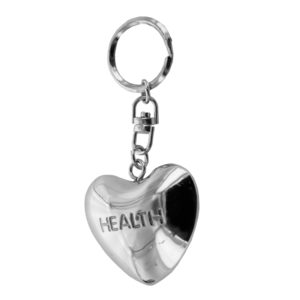 24 Pieces Per Pack Of Blessing Bells Metal Heart Key Chain ][wholesales purchase|hoodmat.com