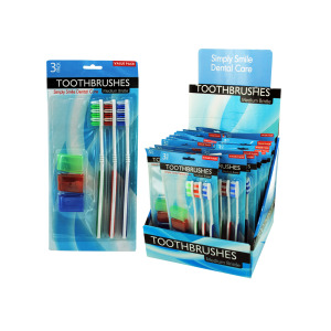 24 Pieces Per Pack Of Toothbrush Set Countertop Display ][Wholesales Purchase|Hoodmat.Com