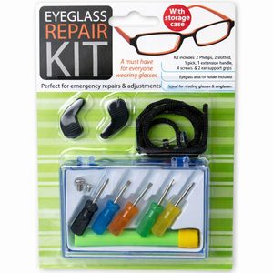 24 Pieces Per Pack Of Eyeglass Repair Kit With Case ][Wholesales Purchase|Hoodmat.Com