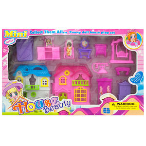 4 Pieces Per Pack Of Mini Dream House Play Set ][Wholesales Purchase | Hoodmat.Com