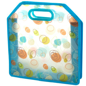24 Pieces Per Pack Of Blue Retro Print Tote Bag ][Wholesales Purchase|Hoodmat.Com