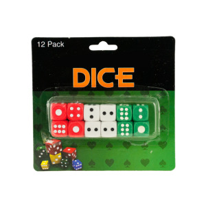 24 Pieces Per Pack Of Casino Style Dice ][wholesales purchase|hoodmat.com