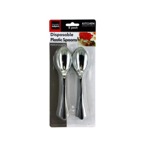 12 Pieces Per Pack Of Disposable Plastic Spoons ][Wholesales Purchase|Hoodmat.Com