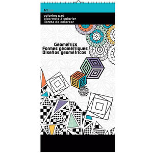 24 Pieces Per Pack Of Geometrics Small Coloring Pad ][Wholesales Purchase|Hoodmat.Com