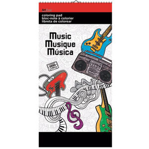 24 Pieces Per Pack Of Music Small Coloring Pad ][Wholesales Purchase|Hoodmat.Com