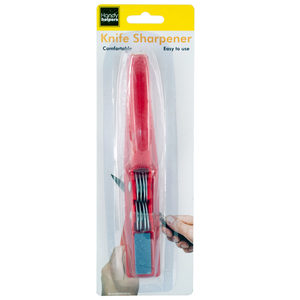 24 Pieces Per Pack Of Knife Sharpener With Hand Grip ][Wholesales Purchase|Hoodmat.Com