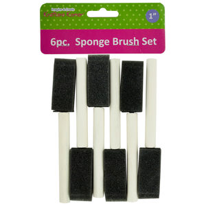 24 Pieces Per Pack Of Craft Sponge Brush Set ][Wholesales Purchase|Hoodmat.Com