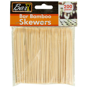 20 Pieces Per Pack Of Bar Bamboo Skewers ][Wholesales Purchase|Hoodmat.Com