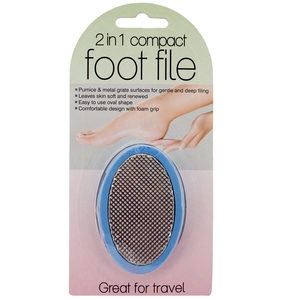 20 Pieces Per Pack Of 2 In 1 Compact Foot File ][Wholesales Purchase|Hoodmat.Com