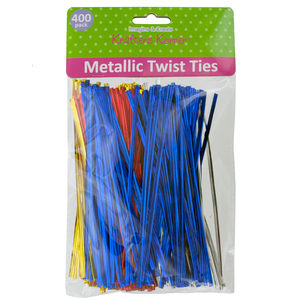 20 Pieces Per Pack Of Long Metallic Craft Twist Ties Set][Wholesales Purchase|Hoodmat.Com
