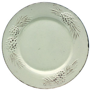 24 Pieces Per Pack Of White Ceramic Plate 10.5&Quot; ][Wholesales Purchase|Hoodmat.Com