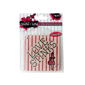24 Pieces Per Pack Of Stupid Cupid Air Freshener ][wholesales purchase|hoodmat.com