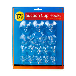 24 Pieces Per Pack Of Suction Cup Hooks ][Wholesales Purchase|Hoodmat.Com