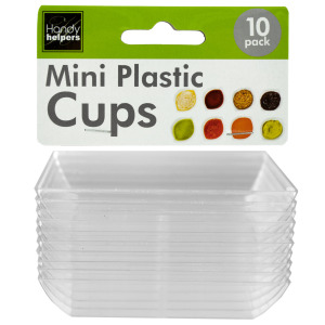 12 Pieces Per Pack Of Clear Mini Dipping Dishes Set ][Wholesales Purchase|Hoodmat.Com