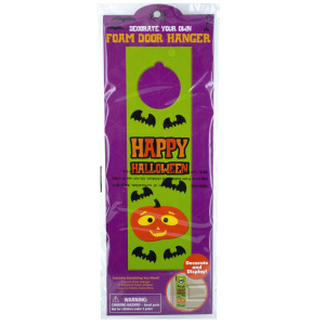 24 Pieces Per Pack Of Halloween Decorate Your Own Foam Door Hanger ][Wholesales Purchase|Hoodmat.Com