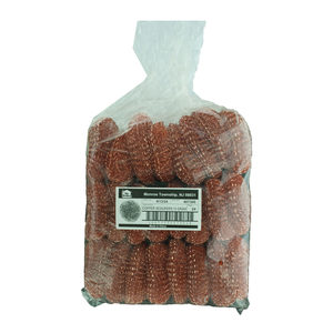 6 Pieces Per Pack Of Bronze Scrubber Pads 24Pc ][Wholesales Purchase|Hoodmat.Com