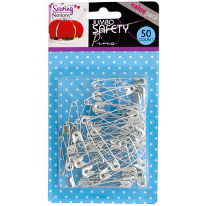 50PC JUMBO SAFETY PINS
