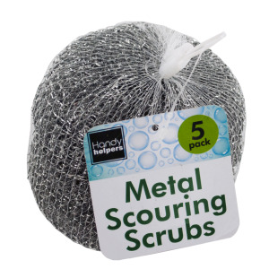 24 Pieces Per Pack Of Metal Scouring Scrubs ][Wholesales Purchase|Hoodmat.Com