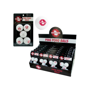 24  Pieces Per Pack Of  Georgia Ping Pong Balls Countertop Display  ][Wholesales Purchase|Hoodmat.Com