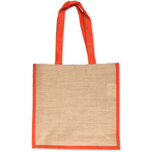 25 Pieces Per Pack Of Bic Graphic Orange And Natural Jute Portrait Tote ][Wholesales Purchase|Hoodmat.Com